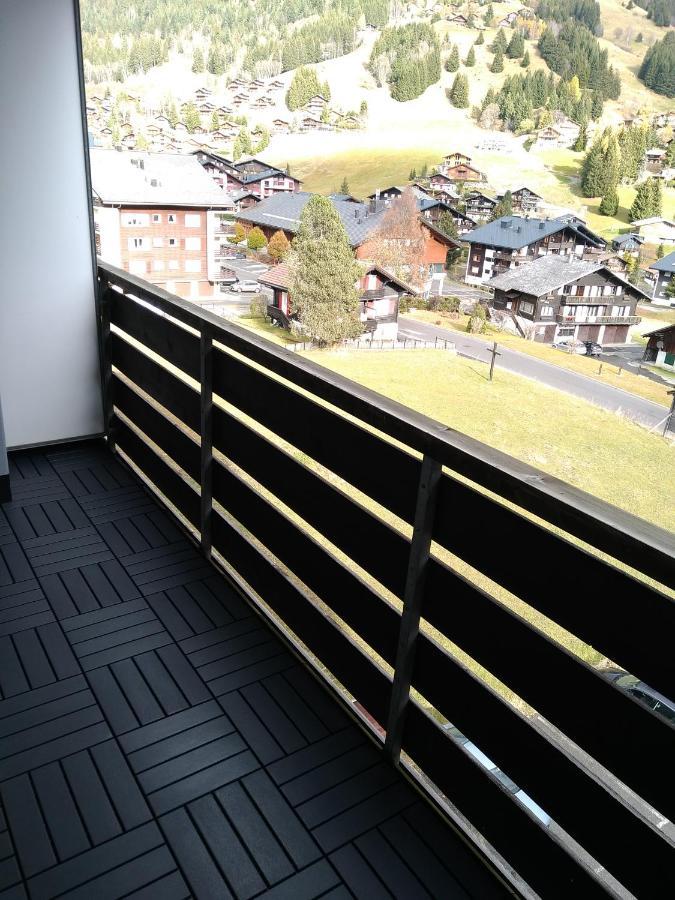 Bellevue résidence- Studio piscine, Porte du soleil Morgins Esterno foto